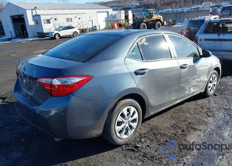 2015 Toyota Corolla L from USA, damaged, VIN 2T1BURHE9FC292649